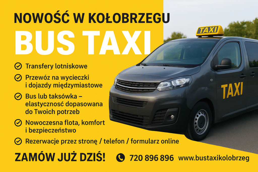 Taxi do Hotelu Havet Resort & SPA w Dźwirzynie