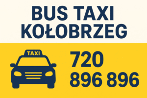 Taxi do kina w Kołobrzegu